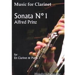 Sonata No. 1 - E-flat Clarinet and Piano