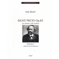 8 Pieces, Op. 83, Volume 1 - Clarinet, Viola, and Piano