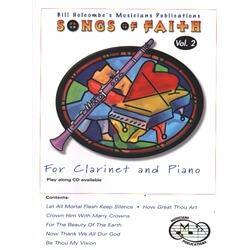 Songs of Faith, Volume 2 - Clarinet and Piano