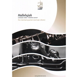 Hallelujah - Clarinet Quartet (and optional Drum Set)