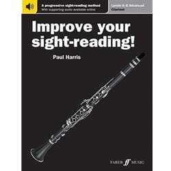 Improve Your Sight-Reading! Levels 6-8 (with Online) - Clarinet