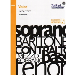 Royal Conservatory Voice Repertoire (2019 Edition) - Preparatory