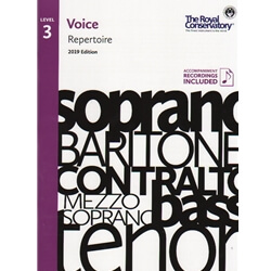 Royal Conservatory Voice Repertoire (2019 Edition) - Level 3