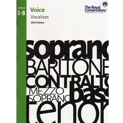 Royal Conservatory Vocalises (2019 Edition) - Levels 5-8