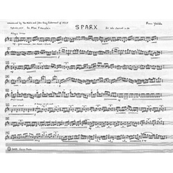 Sparx - Clarinet Unaccompanied