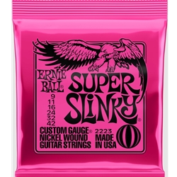 Ernie Ball 2223 Super Slinky Nickel Wound Electric Guitar Strings - 9-42 Gauge