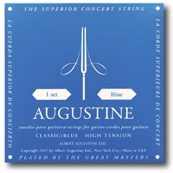 Augustine Classic/Blue High Tension Nylon Classical Guitar Strings