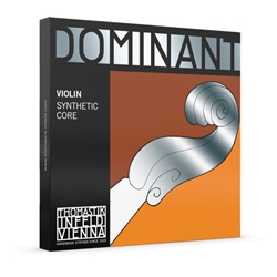 Dominant 4/4 Scale Violin String Set, Aluminum Wound E, Loop End