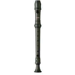 Aulos 303A 3-Piece Soprano Recorder - Dark Brown - Baroque