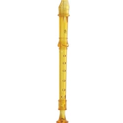 Tudor TD180 Gold Candy Apple 2-Piece Soprano Recorder - Baroque FIngering