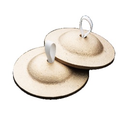 Zildjian P0771 Thick Finger Cymbals (1 pair)