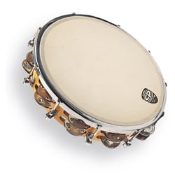 CP391 Tunable Wood Tambourine, 10 in