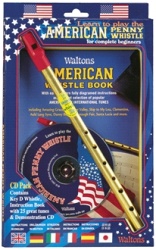 Walton's Tin Whistle with American Music Book & CD