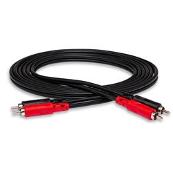 Hosa Stereo Interconnect Cable Dual RCA to Same - 2m