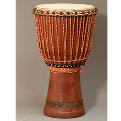 12" Hand Carved Djembe from Mali