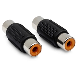 Hosa Couplers RCA to Same - 2 pc