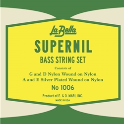 La Bella Supernil No. 1006 3/4 Bass Strings Set