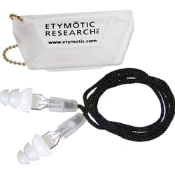 Etymotic ER20-CCC-C ETYPlugs Large Fit High Fidelity Earplugs - White