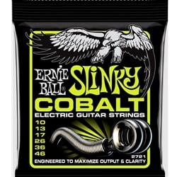 Ernie Ball 2721 Regular Slinky Cobait Electruc Guitar Strings - 10-46 Gauge