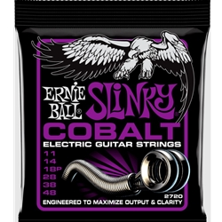 Ernie Ball 2720 Power Slinky Cobait Electric Guitar Strings - 11-48 Gauge