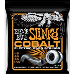 Ernie Ball 2733 Hybrid Slinky Cobalt Electric Bass Strings - 45-105 Gauge