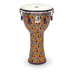 Toca SFDMX-12K 12" Freestyle Mechanically Tuned 12" Djembe - Kente Cloth
