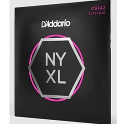 D'Addario NYXL0942 Nickel Wound Electric Guitar Strings, Super Light, 9-42