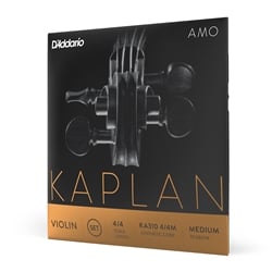 D'Addario Kaplan Amo 4/4 Scale Violin String Set, Medium Tension