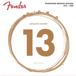 Fender Phosphor Bronze 60M (.013-.056) Acoustic Guitar Strings