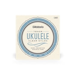 D'Addario EJ65T Clear Nylon Tenor Ukulele Strings