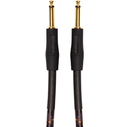 Roland Gold Series Instrument Cable - Straight 1/4-inch connectors, 3 ft