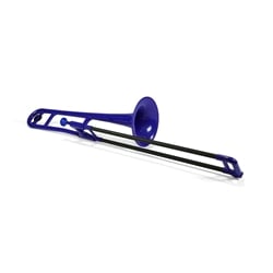 Jiggs Pbone Plastic Trombone - Blue