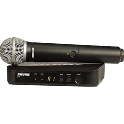 Shure BLX24 Wireless Vocal System with PG58 Microphone