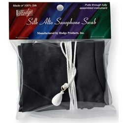 Hodge Silk Alto Saxophone Swab - Black