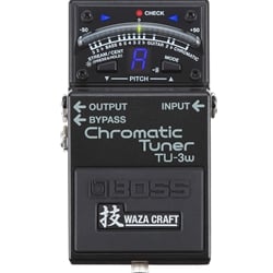 Boss TU-3W Chromatic Tuner Waza Craft Guitar Pedal