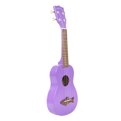 Makala MK-SS/PUR Shark Soprano Ukulele - Sea Urchin Purple