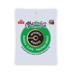 Martin MA540S Marquis Silked Phosphor Bronze Light (12-54) Acoustic Guitar Strings