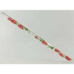 Hall Crystal Flutes 11515 Rose/Green Flute in A