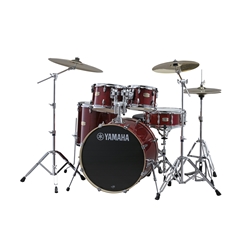 Yamaha Stage Custom Birch Drum Set 20" - Cranberry Red