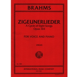 Zigeunerlieder, Op. 103 - High Voice