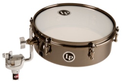 LP812-BN 12" Drum Set Timbale - Black Nickel