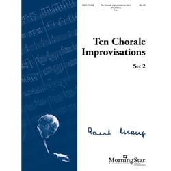 10 Chorale Improvisations Set 2 - Organ