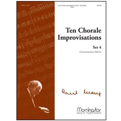10 Chorale Improvisations Set 4 - Organ