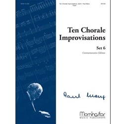 10 Chorale Improvisations Set 6 - Organ