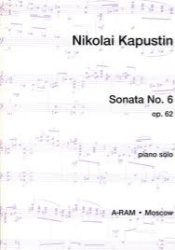 Sonata No. 6, Op. 62 - Piano