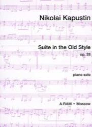 Suite in the Old Style, Op. 28 - Piano