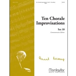 10 Chorale Improvisations Set 10 - Organ