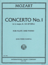 Concerto No. 1 in G Major, K. 313 - Flute and Piano