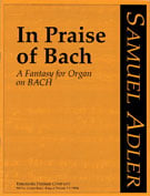 In Praise of Bach - Organ