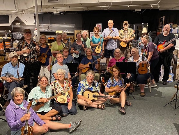 Twin Cities Ukulele Club at Groth Music